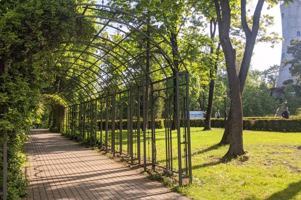 laistīšanas sistēmas Ziemeļblāzmas parkā